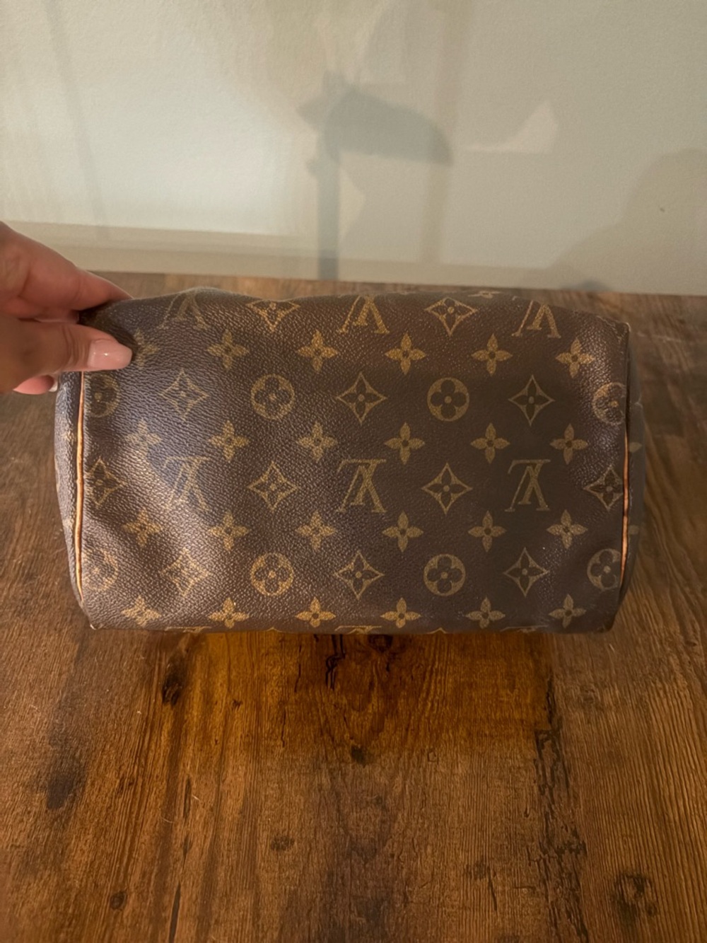Louis Vuitton Brown Monogram Canvas Speedy 25 - Picture 4 of 8
